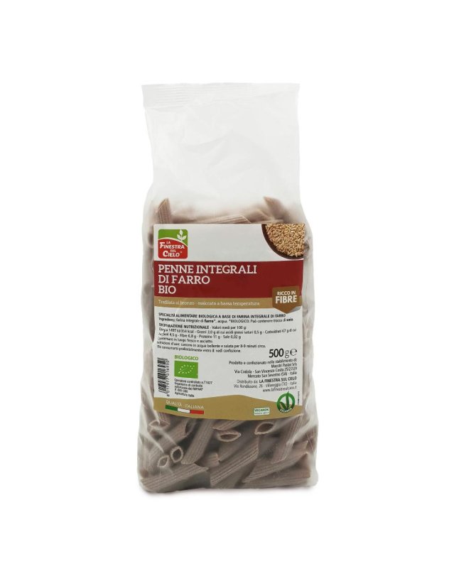 PENNE INTEGR FARRO 500G FINESTRA