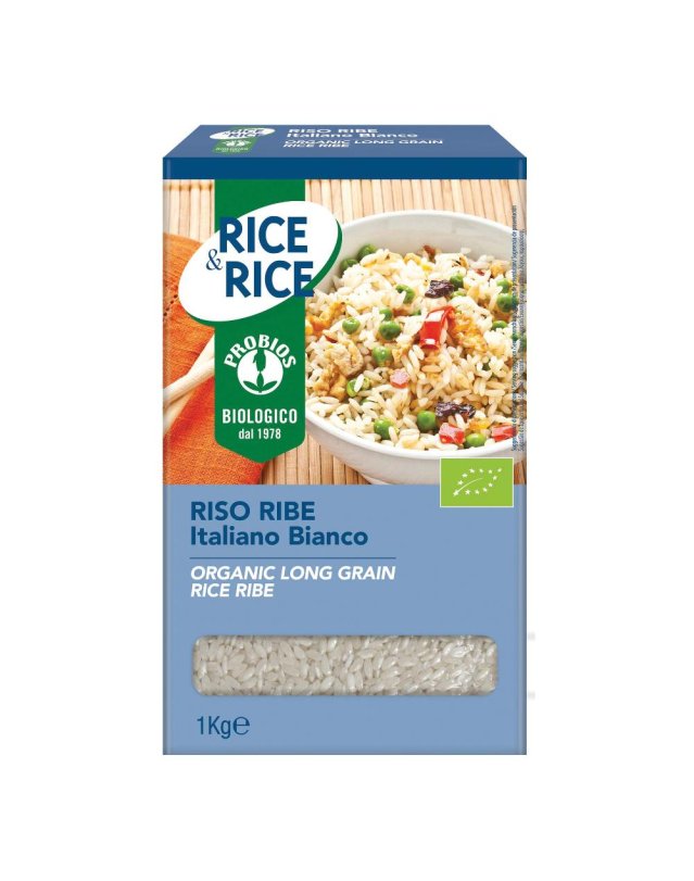 R&R Riso Lungo Ribe Bianco 1Kg