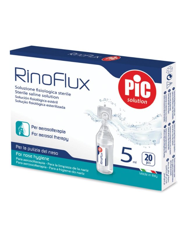 RINOFLUX SOL FISIOL 5ML 20F