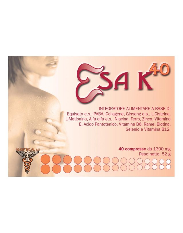 ESA K*40 40 Cpr 1300mg