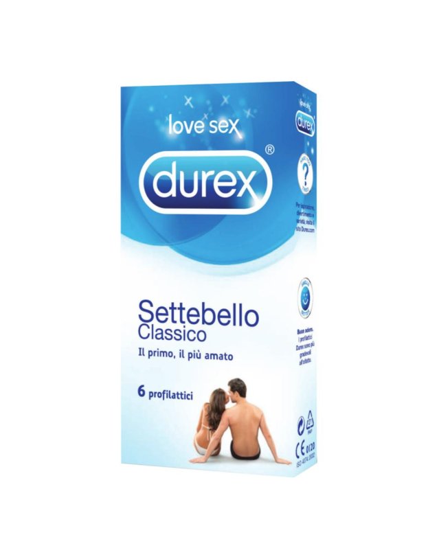 DUREX PROFIL SETTEBELLO CLAS  6P