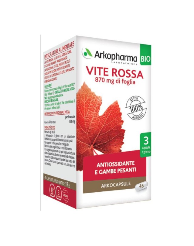 ARKOCAPSULE-VITE ROSSA 45CPS