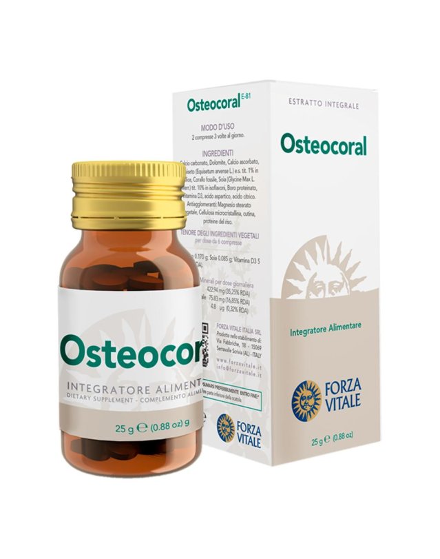 OSTEOCORAL 60cpr 25g