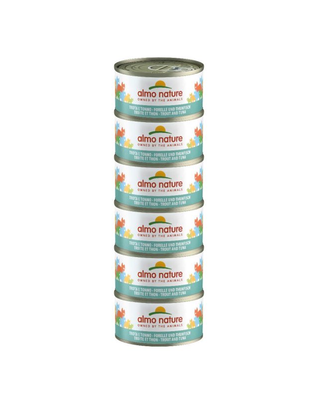 ALMO NATURE CAT Trota/Tonno70g