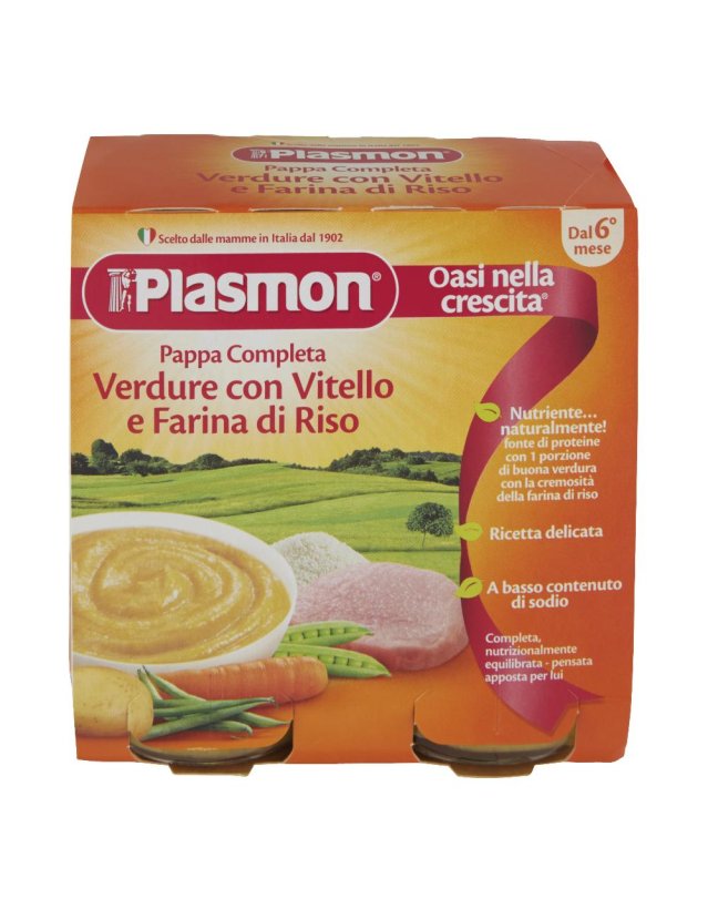 PLASMON OMO PAPPE VIT/VERD/RIS