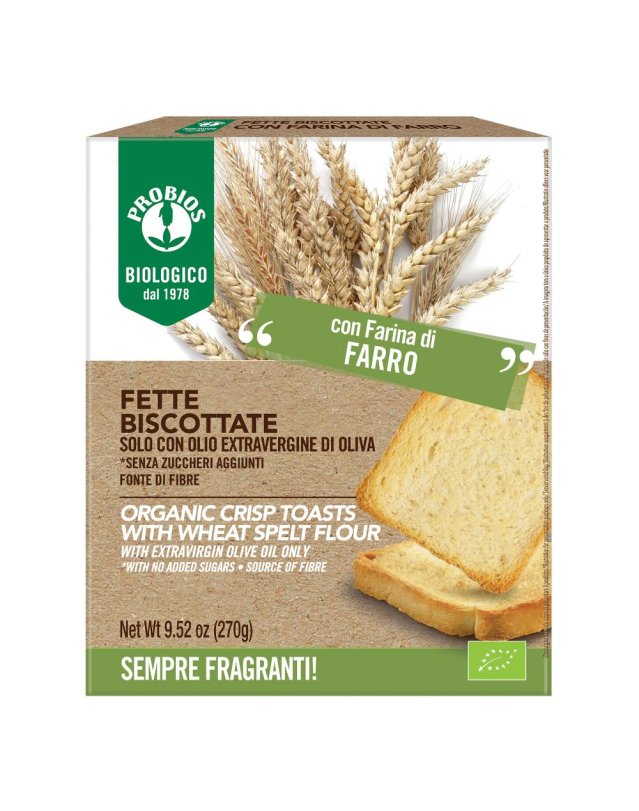 PROBIOS Fette Bisc.Farro 270g