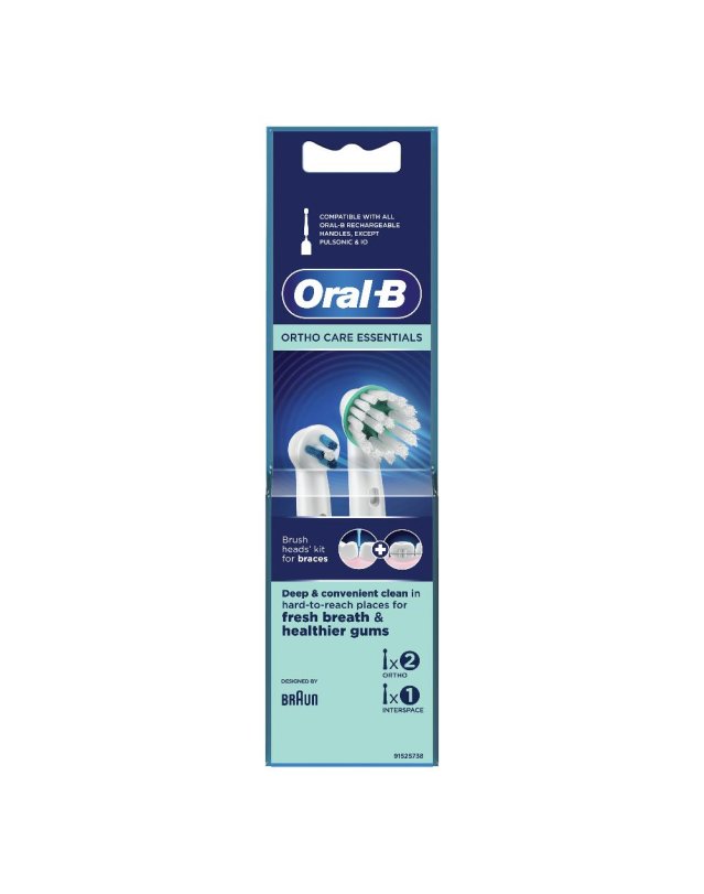 ORAL-B ORTHOCARE ESSENTIALS 3P