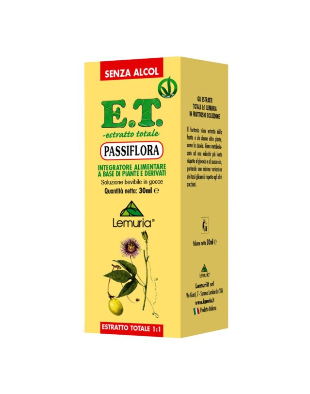 PASSIFLORA 30ML ET LEMURIA