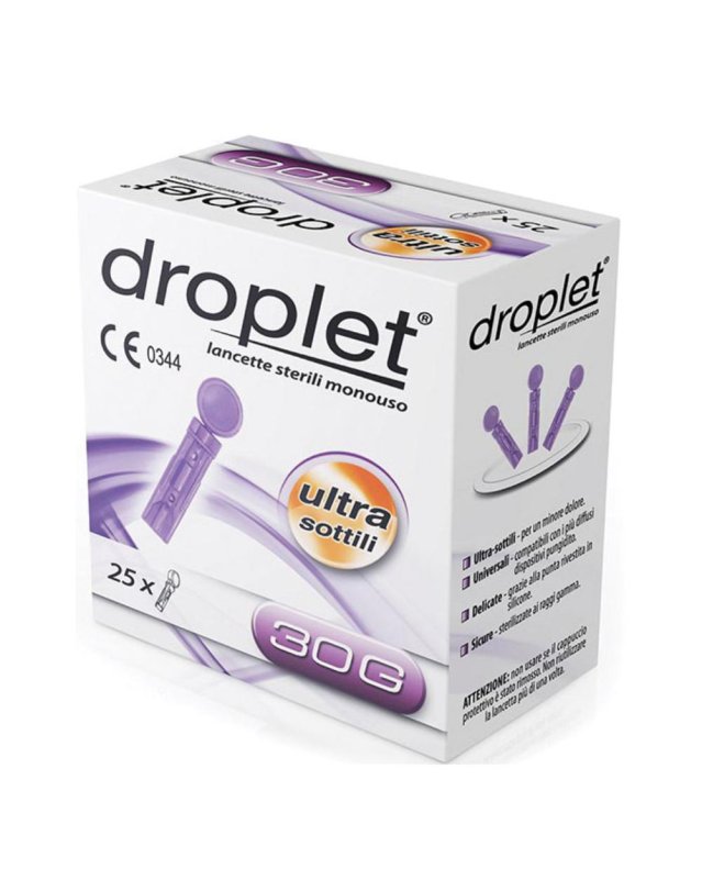 DROPLET LANCETTE G30 25PZ