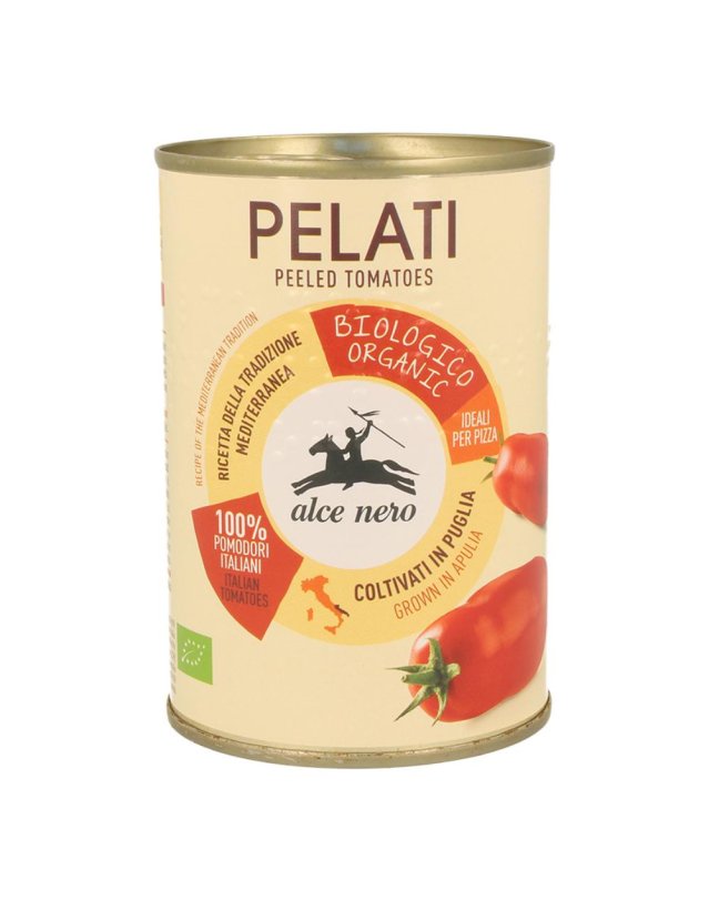 POMODORI PELATI BIO 400G ALCE