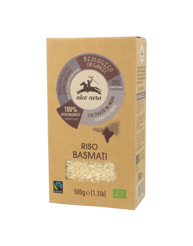 RISO BASMATI INDIA BIO 500G ALCE