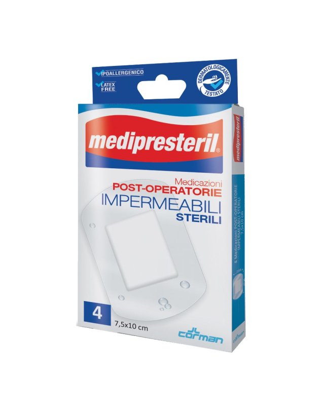 MEDIPRESTERIL CER IMP7,5X10 4P