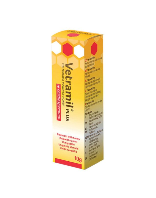 VETRAMIL*Plus Unguen.Miele 10g
