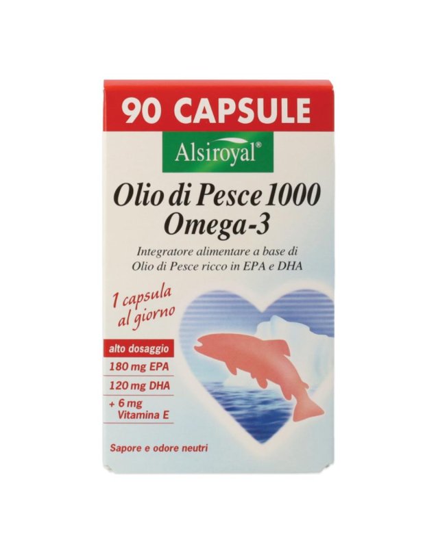 OLIO PESCE 1000 OMEGA3 90CPS