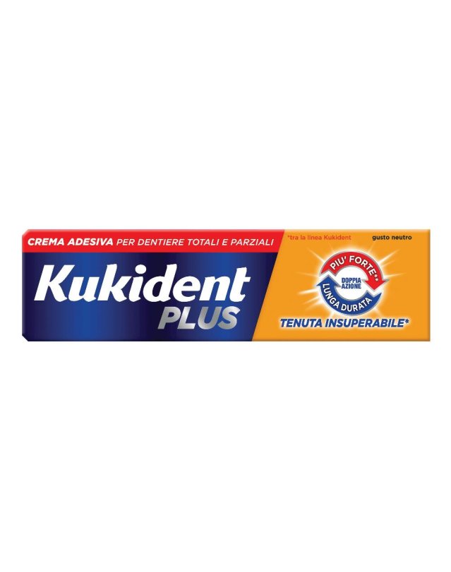 Kukident doppia azione 40 grammi - Crema Adesiva Protesi Dentali 