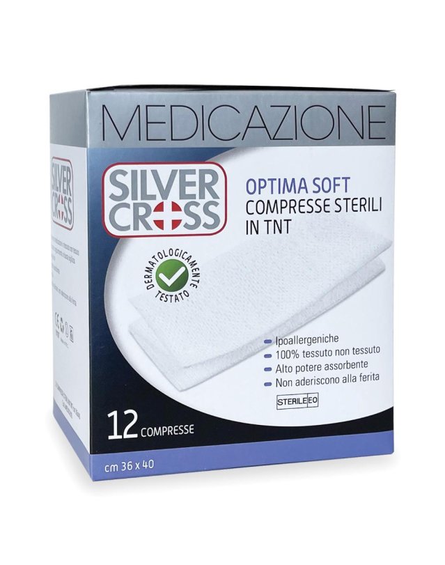 GARZA SILVERC TNT 36X40CM 12PZ