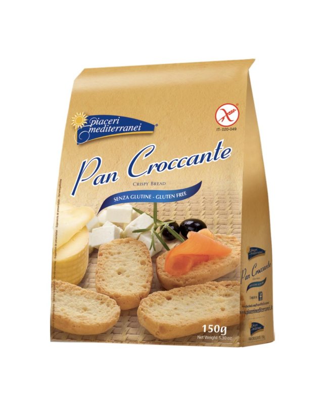 PIACERI MED.Pane Crocc.150g