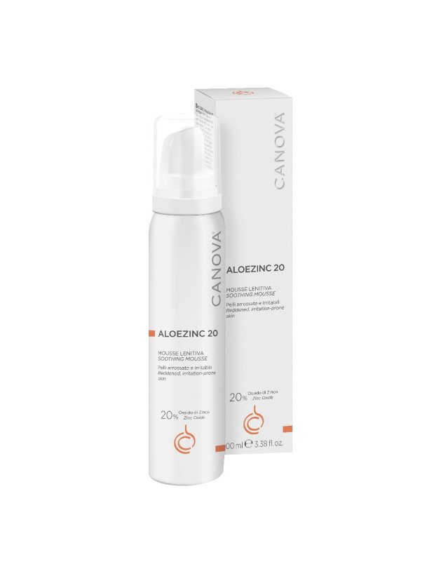 CANOVA ALOEZINC 20MOUSSE 100ML