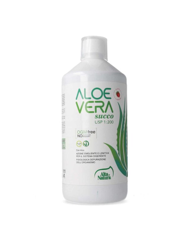 ALOE VERA SUCCO LAMPONE 1LT