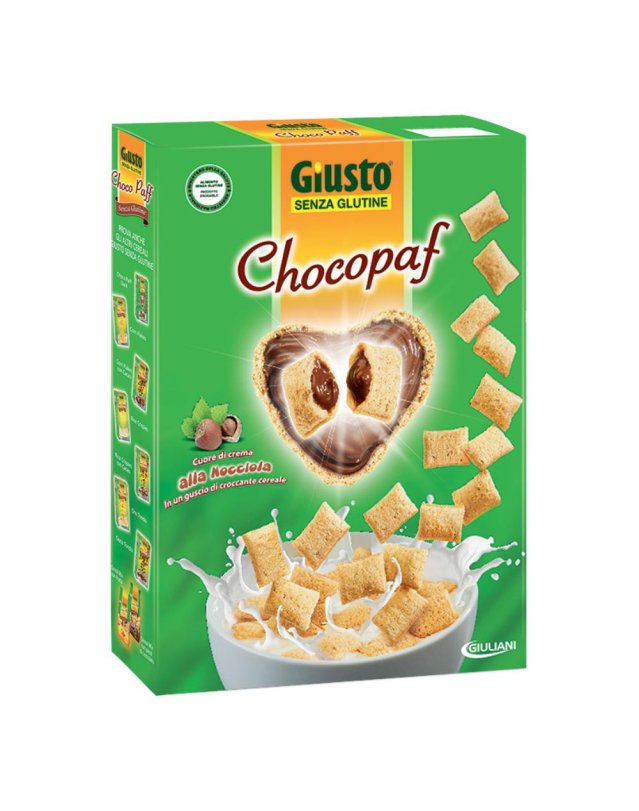 GIUSTO S/G Choco Paff.300g