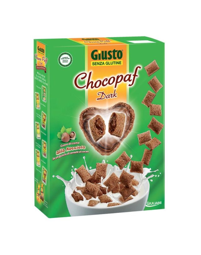 GIUSTO CHOCO PAFF DARK 300G S/G