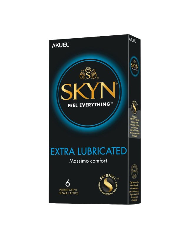 AKUEL SKYN EXTRA LUBRIFIC 6PZ