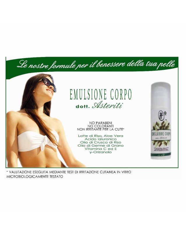 EMULSIONE CORPO DOTT ASTERITI