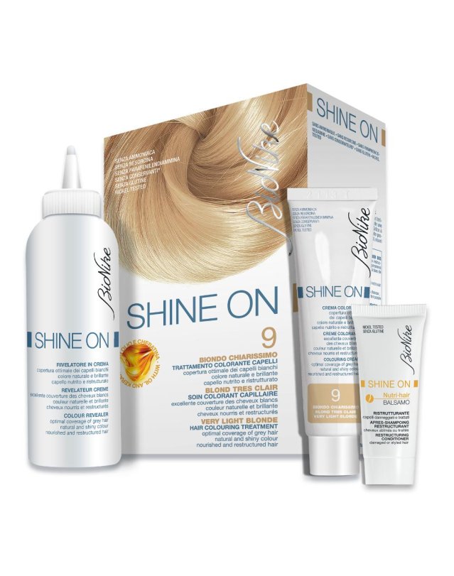 SHINE ON CAPELLI BIONDO CHIA 9