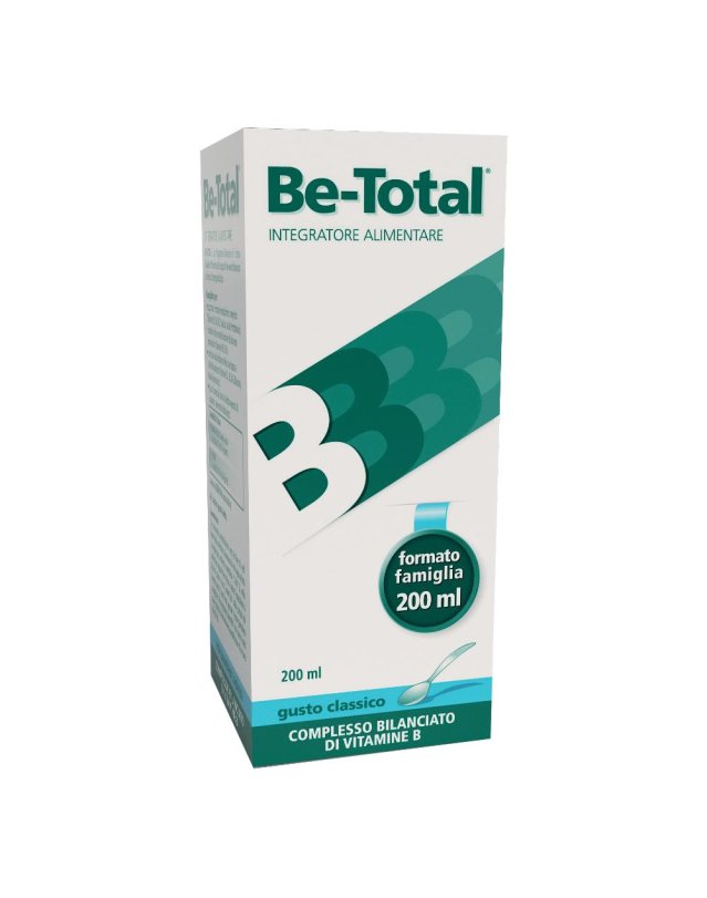 Be-Total Sciroppo Classico 200ml - Integratore a base di vitamina B
