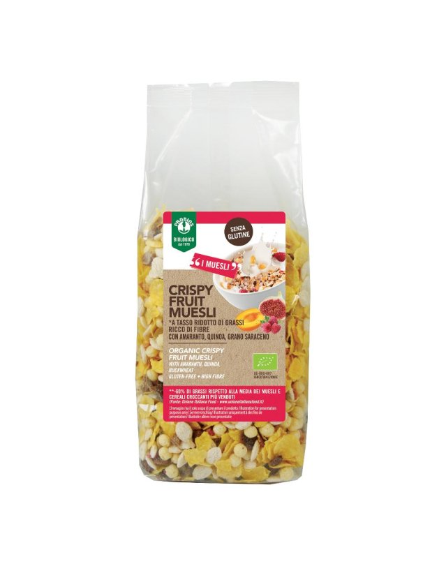 ETG Crispy Muesli Frutta 325g
