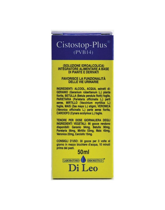 CISTOSTOP PLUS PVB 14 50ML