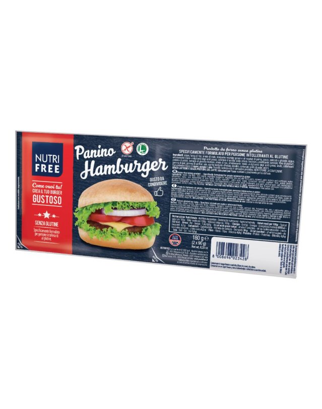 NUTRIFREE Panino Hamburger180g