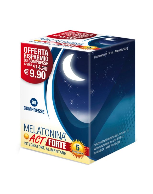 MELATONINA ACT+FT 5 COMP 90CPR