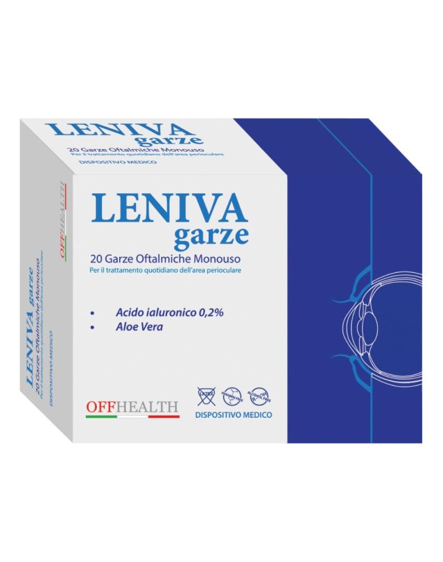 LENIVA GARZE MONOUSO 20PZ