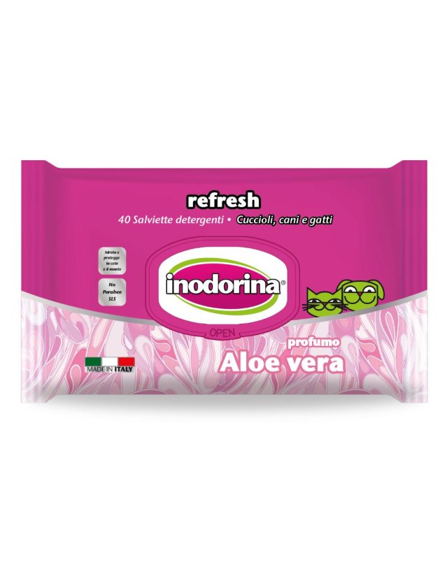SALVIETTE ALOE VERA INODORINA