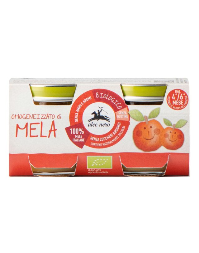 OMOGENEIZ MELA 2X80G ALCE