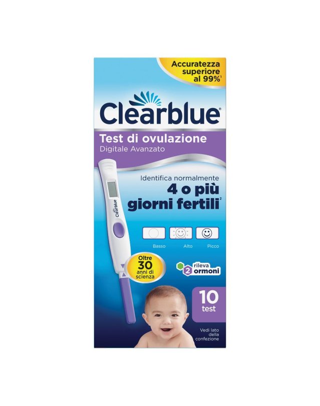 CLEARBLUE TEST OVULAZ AVANZ 10PZ