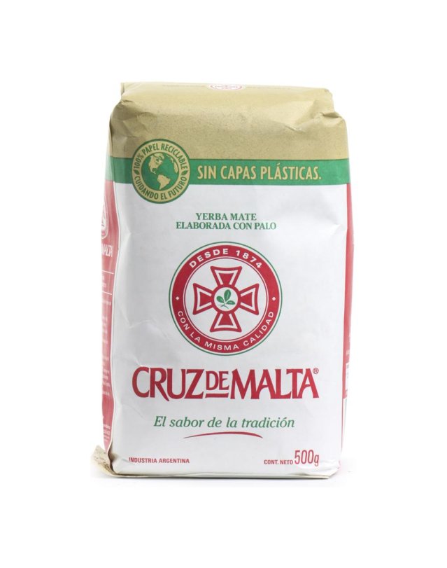 YERBA MATE CRUZ MALTA 500G