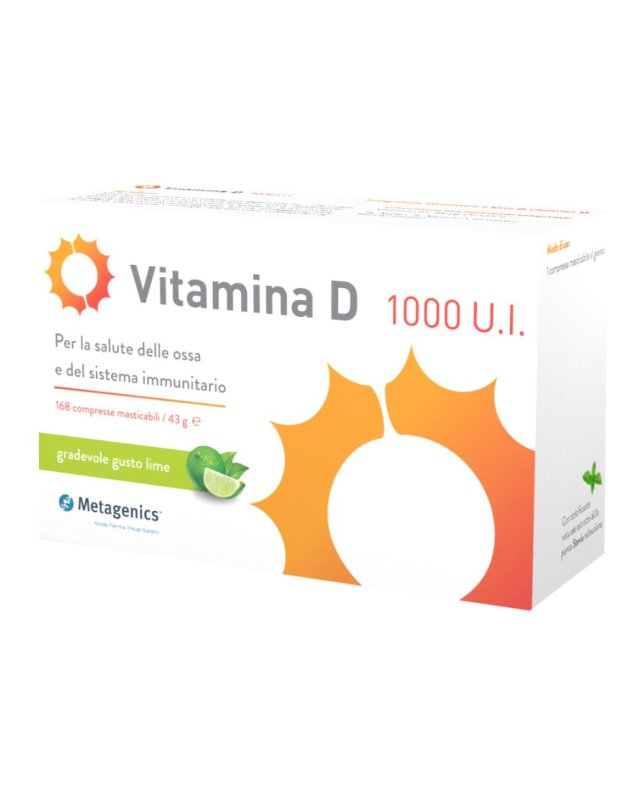 VITAMINA D 1000 UI 168CPR