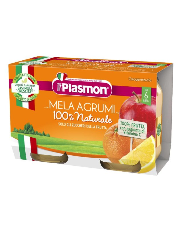OMO PL.Mela/Agrumi 2x104g
