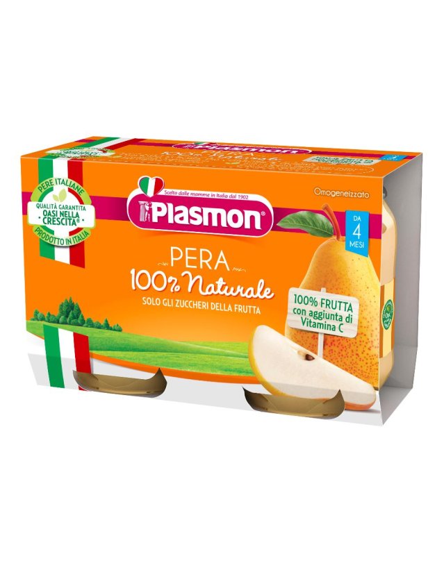 PLASMON OMO PERA 2X104G