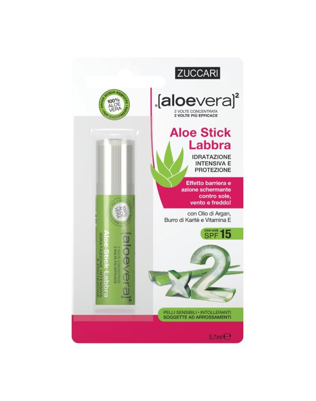 ALOEVERA2 Stick Labbra ZUCCARI