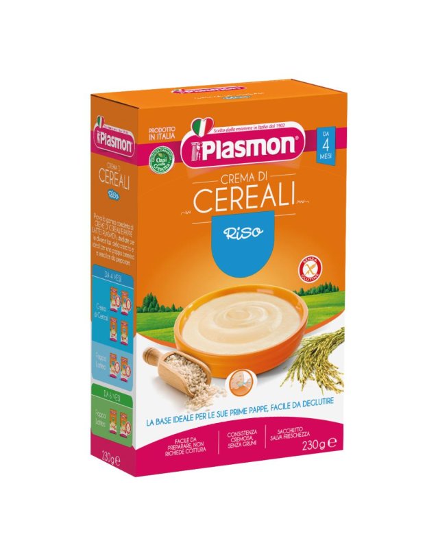 PLASMON CEREALI CREMA RISO 230G