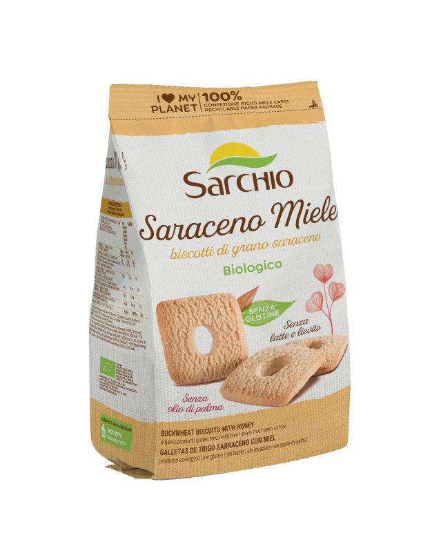 SARCHIO Bisc.Sarac.Miele 200g