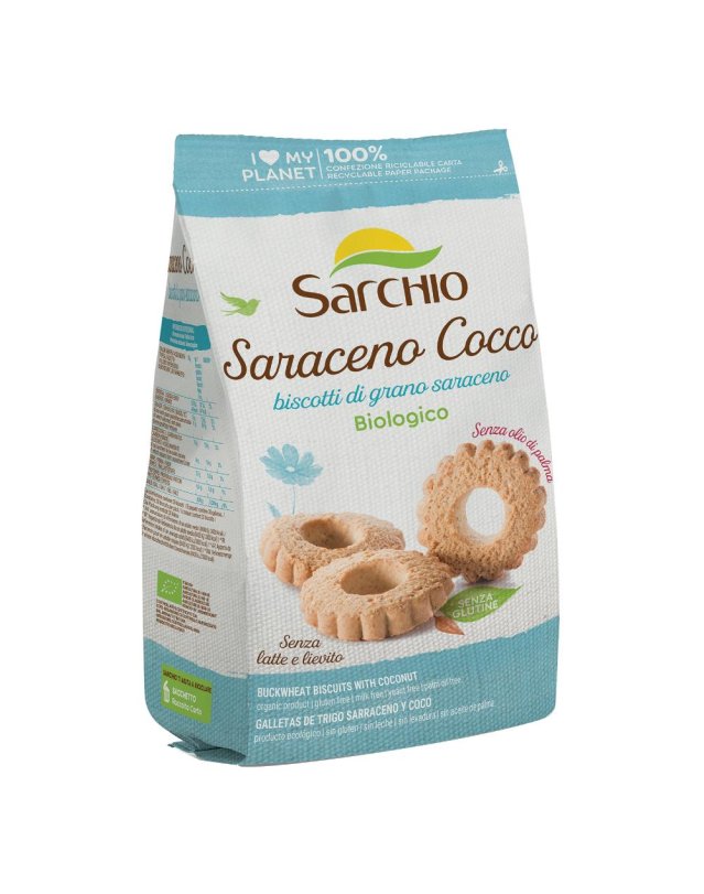 SARCHIO Bisc.Sarac.Cocco 200g