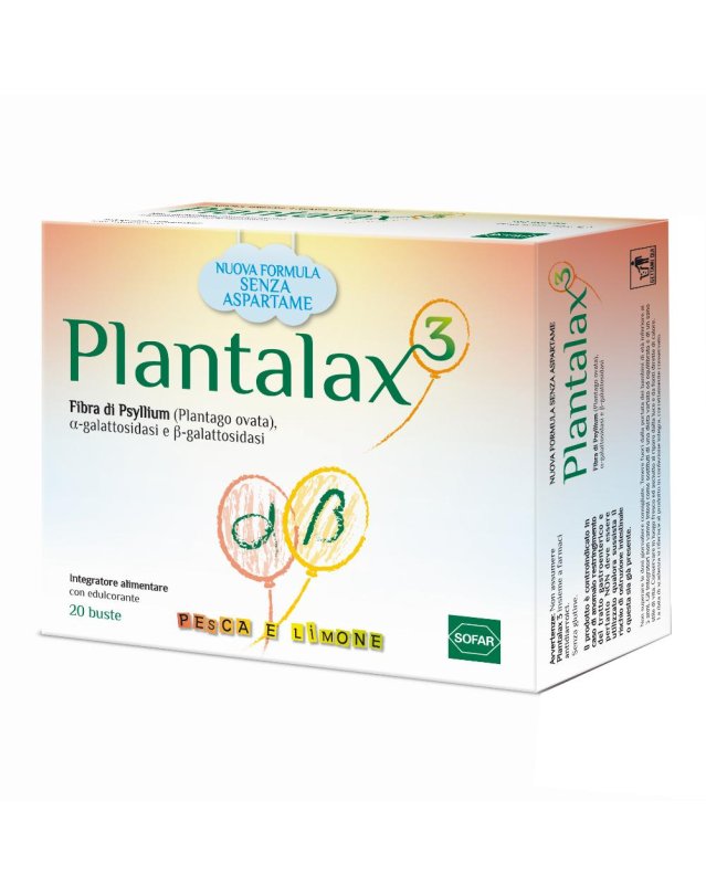PLANTALAX 3 PESCA/LIMONE20BUST