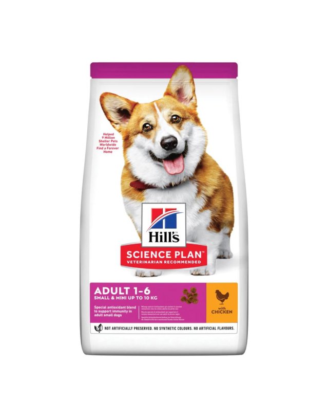 SP CANINE AD SM&MIN CKN 1,5KG