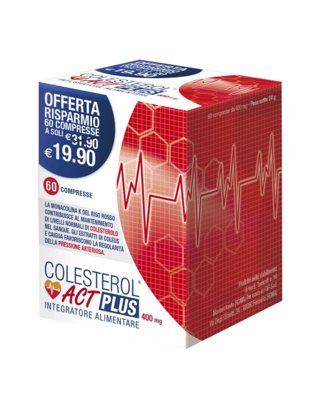 COLESTEROL ACT PLUS 60CPR