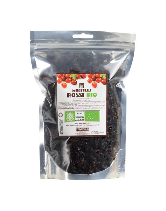 MIRTILLI ROSSI BIO 500G