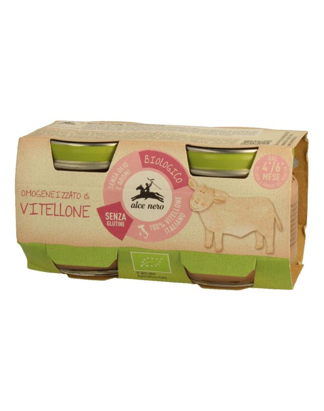 ALCE OMO Vitello Bio 2x80g